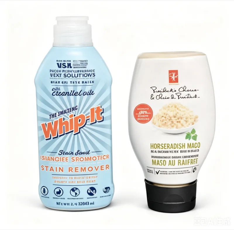 Creams packaging shrink labels