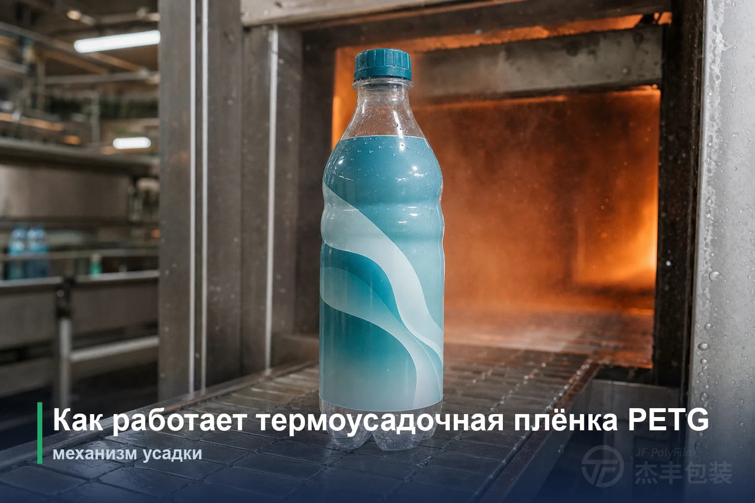 Как работает термоусадочная плёнка PETG: механизм усадки
