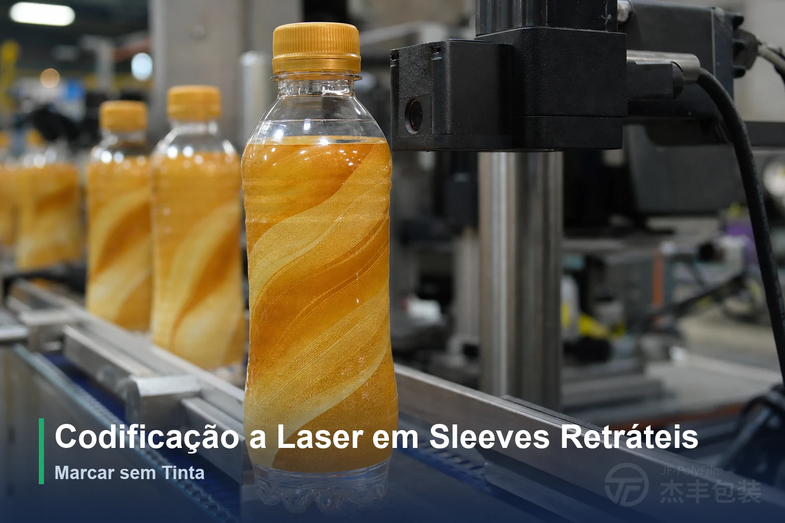 Codificação a Laser em Sleeves Retráteis: Marcar sem Tinta