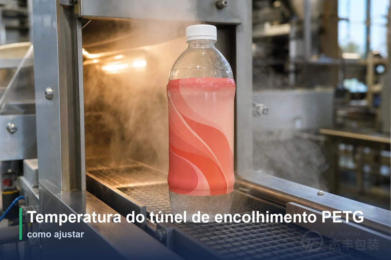 Temperatura do túnel de encolhimento PETG: como ajustar