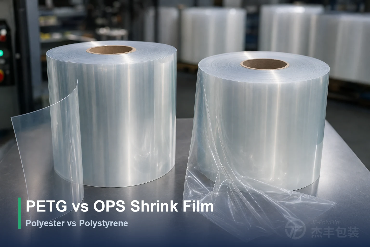 PETG vs OPS Shrink Film: Polyester vs Polystyrene