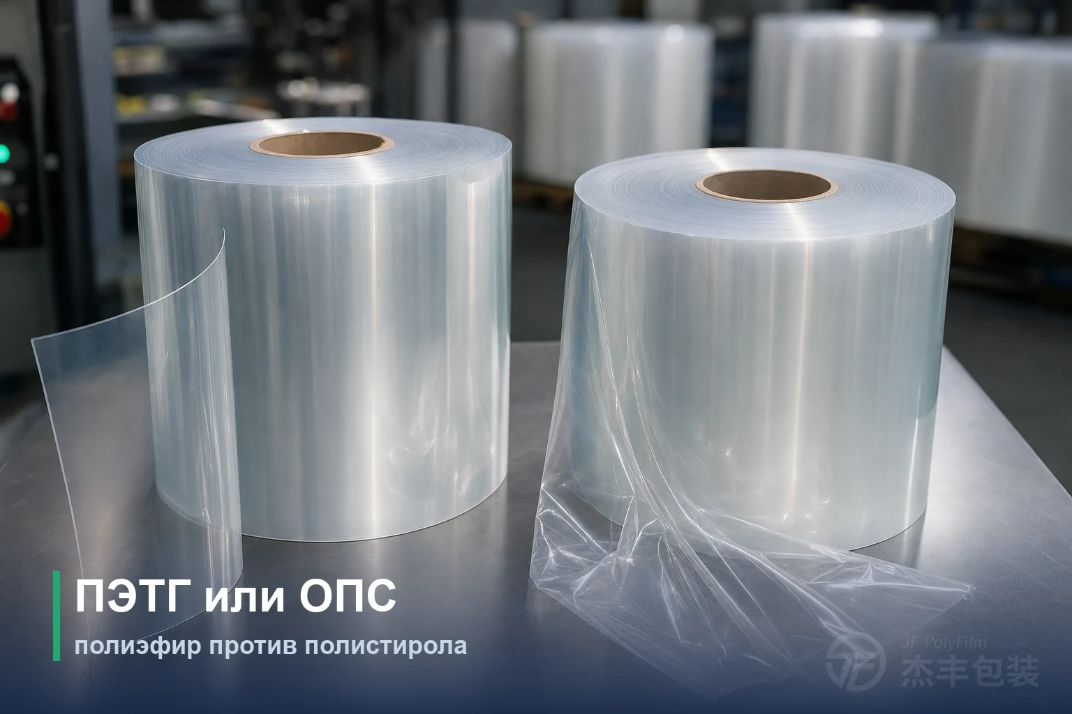 ПЭТГ или ОПС: полиэфир против полистирола