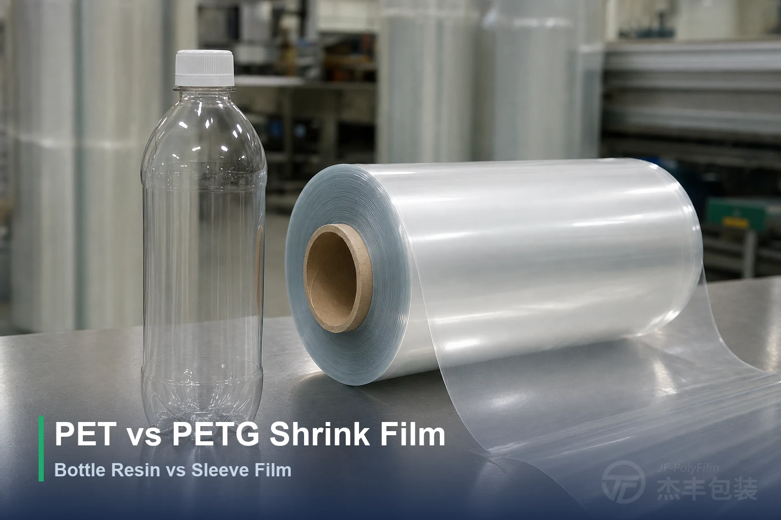 PET vs PETG Shrink Film: Bottle Resin vs Sleeve Film