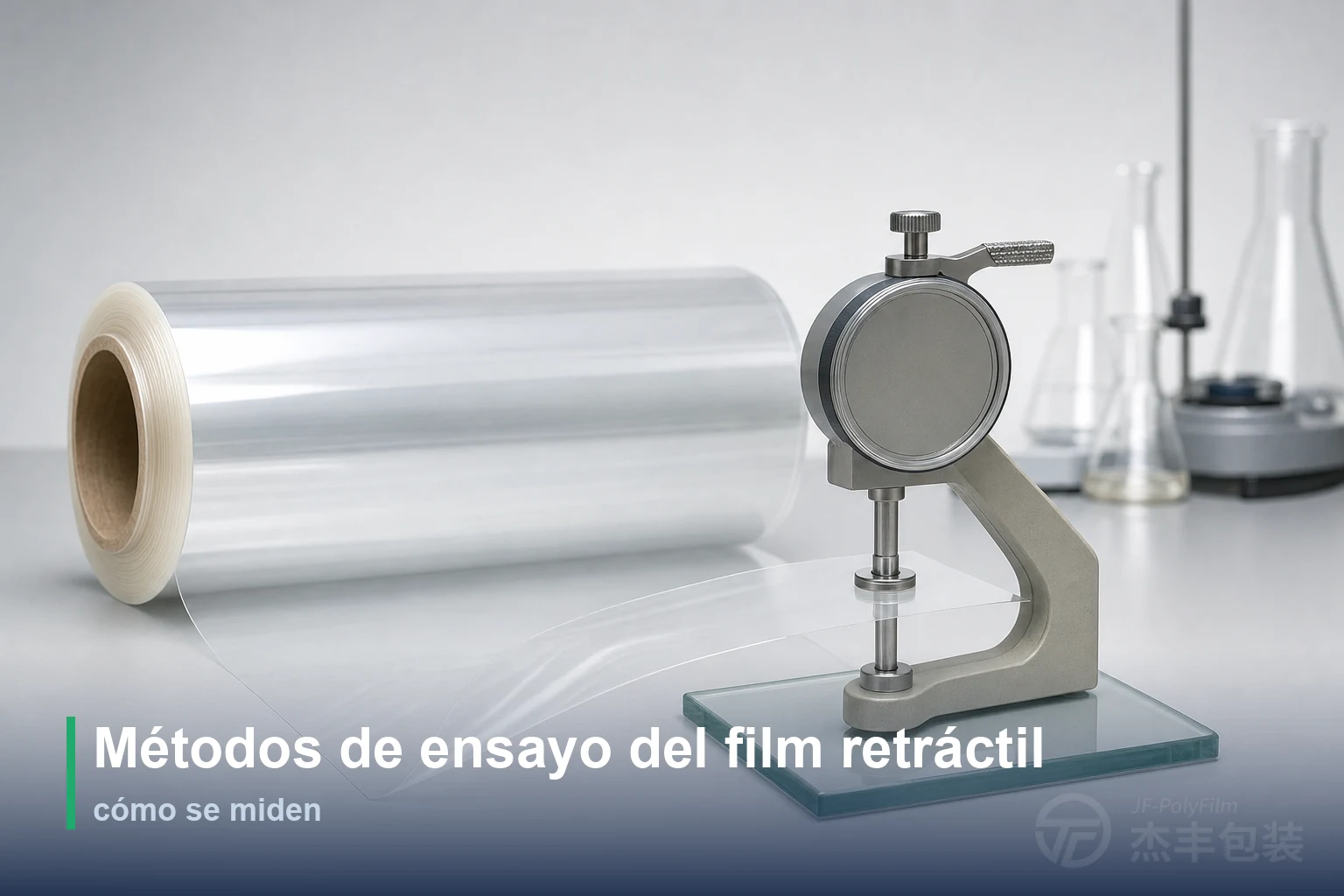 Métodos de ensayo del film retráctil: cómo se miden