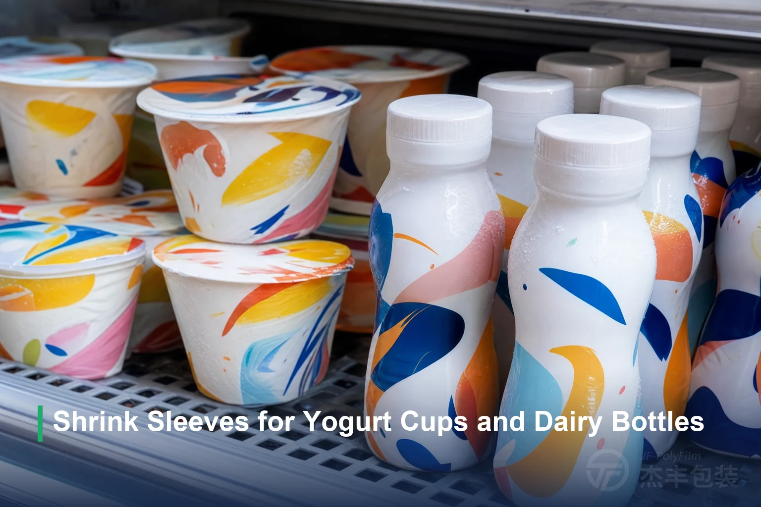 Shrink Sleeves for Yogurt Cups and Dairy Bottles