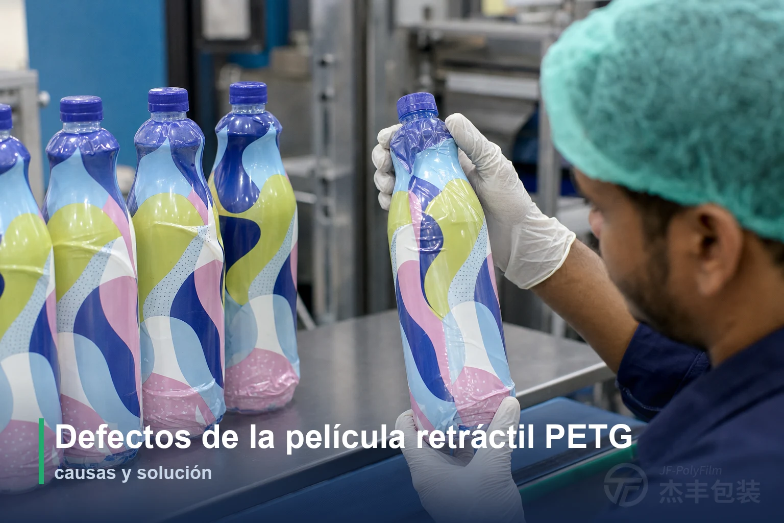 Defectos de la película retráctil PETG: causas y solución